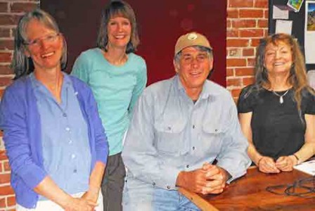 Left to right: Jean Gerth, Mary Costello, Rich DelCarlo,  Suzy Prez